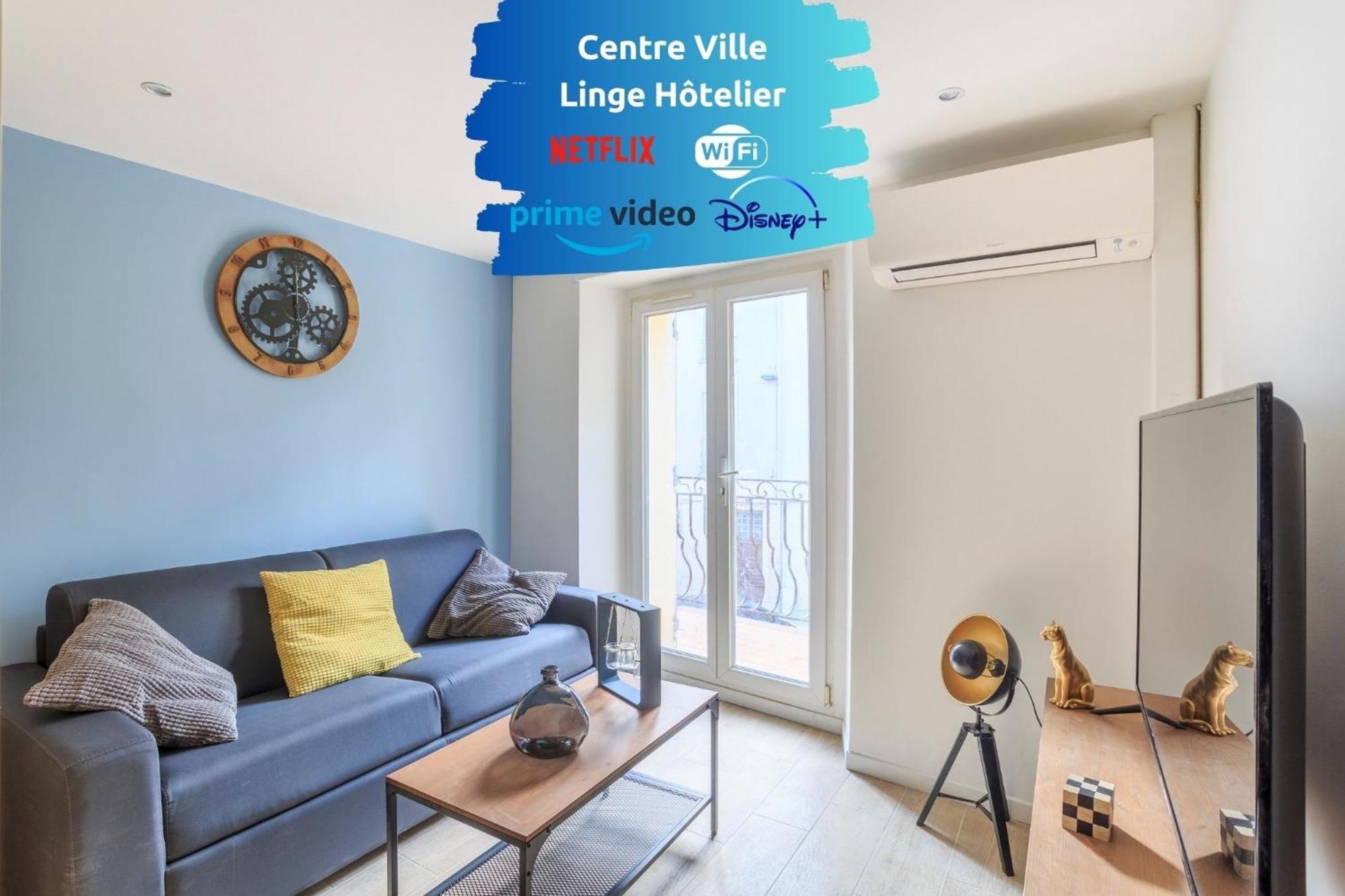 Sud Passion - Ferrer Nine - Cosy Avec Balcon Apartment การ์แดน ภายนอก รูปภาพ
